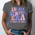 In My Senior Era Class Of 2025 Groovy Senior 2025 Graduation Unisex Jersey T-Shirt