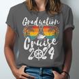 Senior Graduation Trip Cruise 2024 Retro Ship Party Cruise Unisex Jersey T-Shirt