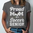 Senior Mom Class Of 2026 Soccer Mom Graduation Unisex Jersey T-Shirt