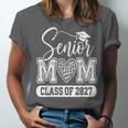 Senior Mom Class Of 2027 Senior Mama 2027 Graduation Unisex Jersey T-Shirt