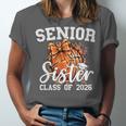 Senior Sister Class Of 2026 Coquette Basketball Graduation Unisex Jersey T-Shirt
