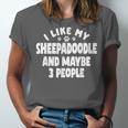 Sheepadoodle Fur Parent Sheeppoo Lover Dog Owner Introvert Unisex Jersey T-Shirt Sheepadoodle Fur Parent Sheeppoo Lover Dog Owner Introvert Unisex Jersey T-Shirt