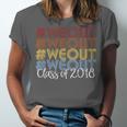 We Out Shirt Graduation For Her Him Class Of 2018 Unisex Jersey T-Shirt