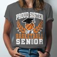 Sister Class Of 2025 Senior Basketball Graduation Family Unisex Jersey T-Shirt
