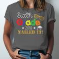 Sixth 6th Grade 2018 Nailed It Graduation Shirt Unisex Jersey T-Shirt