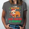 Sloth For Sloth Lover Men Women Kids Introverts Unisex Jersey T-Shirt