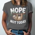 Sloth Shirts Cute Introvert Nope Not Today Sloth Unisex Jersey T-Shirt Sloth Shirts Cute Introvert Nope Not Today Sloth Unisex Jersey T-Shirt