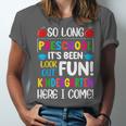 So Long Preschool Kindergarten Here I Come Graduation Unisex Jersey T-Shirt