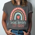 Social Worker Work MSW BSW Graduation 2024 Masters Degree Unisex Jersey T-Shirt