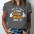 Social Work s Graduation Social Worker Men Unisex Jersey T-Shirt