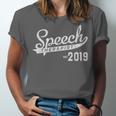 Speech Therapist Graduation 2019 Shirt Speech Therapy Unisex Jersey T-Shirt