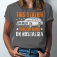 This Station Wagon Runs On Nostalgia Wagon Unisex Jersey T-Shirt