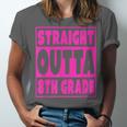 Straight Outta 8th Grade Graduation Eighth Grade T-Shirt Unisex Jersey T-Shirt