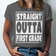 Straight Outta First Grade Graduation Class Unisex Jersey T-Shirt