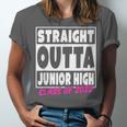 Straight Outta Junior High School Graduation Unisex Jersey T-Shirt