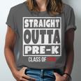 Straight Outta Pre-K Class Of 2018 Shirt Graduation Unisex Jersey T-Shirt