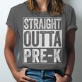Straight Outta Pre-K Shirt Preschool Boy Girl Graduation Unisex Jersey T-Shirt