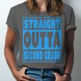 Straight Outta Second Grade Graduation Class Unisex Jersey T-Shirt