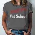 Straight Outta Vet School Graduation Veternarians I Survived Unisex Jersey T-Shirt