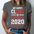 Student Graduation 2020 Tee My Happy Class Is Outta Here Unisex Jersey T-Shirt