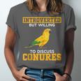Sun Conure Introvert Parrot Bird Sun Conure Unisex Jersey T-Shirt Sun Conure Introvert Parrot Bird Sun Conure Unisex Jersey T-Shirt