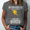 Sun Conure Introvert Parrot Bird Sun Conure Unisex Jersey T-Shirt