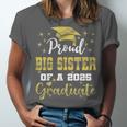 Super Proud Big Sister Of 2025 Graduate Graduation Family Unisex Jersey T-Shirt