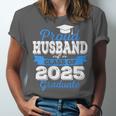 Super Proud Husband Of 2025 Graduate Graduation Family Unisex Jersey T-Shirt
