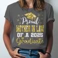 Super Proud Mother In Law Of 2025 Graduate Graduation Family Unisex Jersey T-Shirt