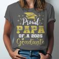 Super Proud Papa Of 2025 Graduate Senior Graduation Family Unisex Jersey T-Shirt