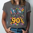 I Survived The 90s – Cute Retro Cartoon Nostalgia Unisex Jersey T-Shirt I Survived The 90s – Cute Retro Cartoon Nostalgia Unisex Jersey T-Shirt