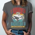 I Survived My Bachelor's Degree Party Bachelor Graduation Unisex Jersey T-Shirt