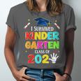 I Survived Kindergarten Graduation 2025 Graduate Boys Girls Unisex Jersey T-Shirt