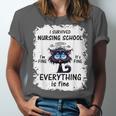 I Survived Nursing School Graduation 2025 Unisex Jersey T-Shirt