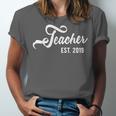 Teacher Graduation Shirt New Teacher Men Women Unisex Jersey T-Shirt