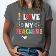 Teens Graduation I Heart My Teacher I Love My Teachers Unisex Jersey T-Shirt