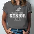 Track & Field Senior Dad 2025 Graduation Year Unisex Jersey T-Shirt