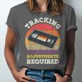 Tracking Adjustments Required Nostalgia VHS Retro Tape Unisex Jersey T-Shirt