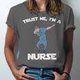 Trust Me I'm Nurse Shirt Dabbing Gift Nursing Graduation Unisex Jersey T-Shirt