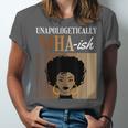 Unapologetically MHA-Ish Student Graduation Afro Unisex Jersey T-Shirt