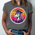 Unicorn University Graduation Graduating School Girl Cute Unisex Jersey T-Shirt