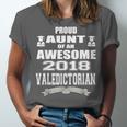 Valedictorian Scholar AuntShirt Graduation Speech Unisex Jersey T-Shirt