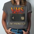 VHS Tape Nostalgia Old School Technology Humor Unisex Jersey T-Shirt