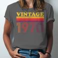 Vintage 1970 Retro Style 70's Born Nostalgia Vibes Birthday Unisex Jersey T-Shirt