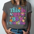 Vintage 80s Costume Nostalgia 1980s Fashion Cute Girls Women Unisex Jersey T-Shirt