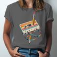 Vintage Cassette Tape And Pencil Nostalgia Party 70s 80s 90s Unisex Jersey T-Shirt Vintage Cassette Tape And Pencil Nostalgia Party 70s 80s 90s Unisex Jersey T-Shirt