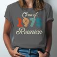 Vintage Class Of 1975 Reunion 50th Graduation Classmate Cool Unisex Jersey T-Shirt
