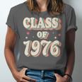 Vintage Class Of 1976 76 High School Graduation Unisex Jersey T-Shirt