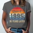 Vintage Class Of 1995 30 Years Later Reunion 30th Graduation Unisex Jersey T-Shirt