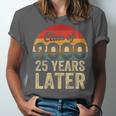 Vintage Class Of 2000 25 Years Later Reunion 25th Graduation Unisex Jersey T-Shirt
